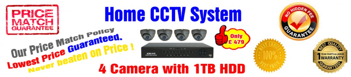 Home CCTV 4 Camera